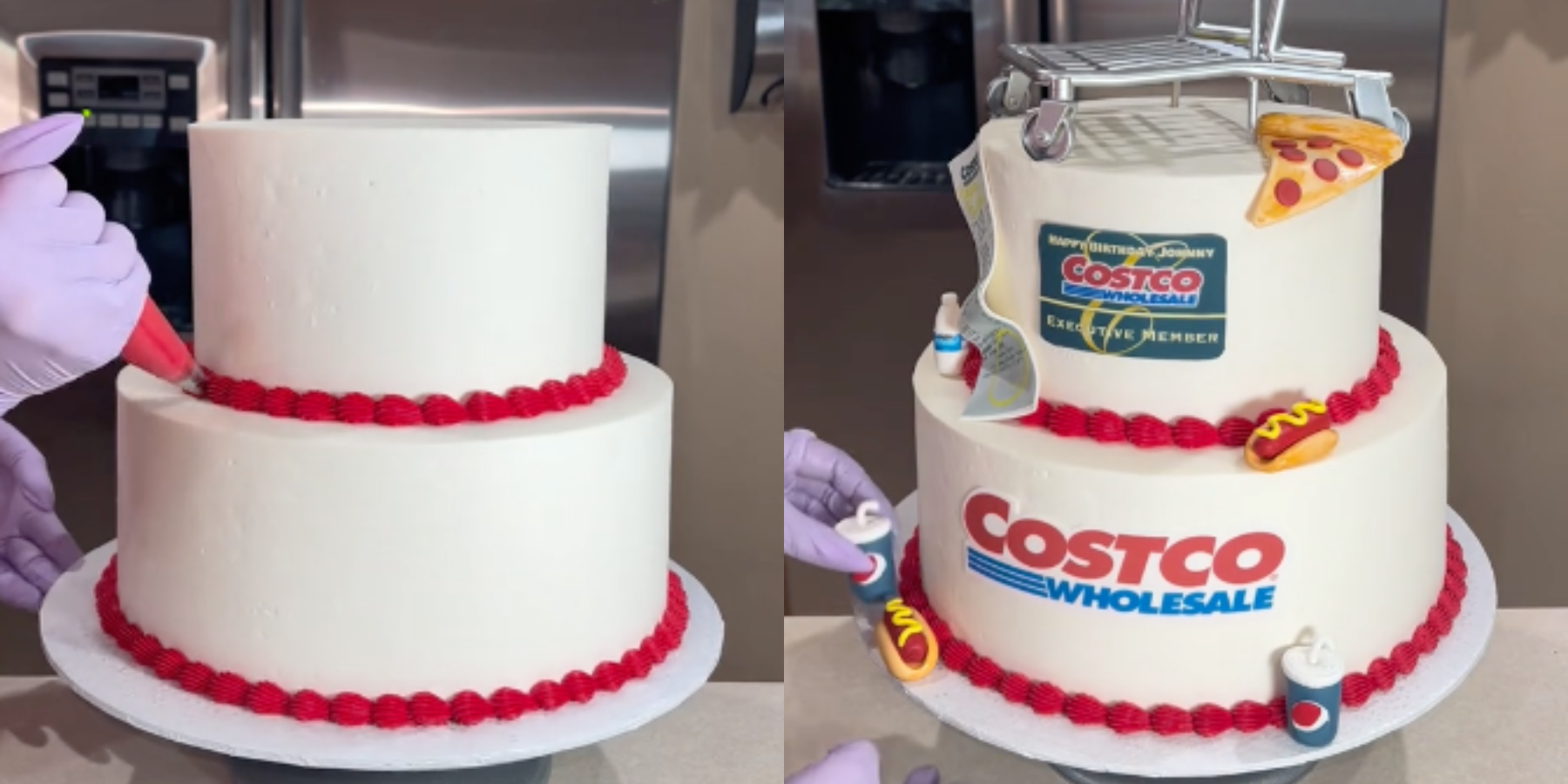 A Baker Was Asked To Make A Costco-Themed Birthday Cake And Absolutely Nailed It